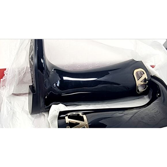 Wellington boots Valentino Garavani Black size 36 EU in  RRP $850 VALENTINO GARAVANI Wellington Boots US6 UK3 EU36 Logo Made in Italy